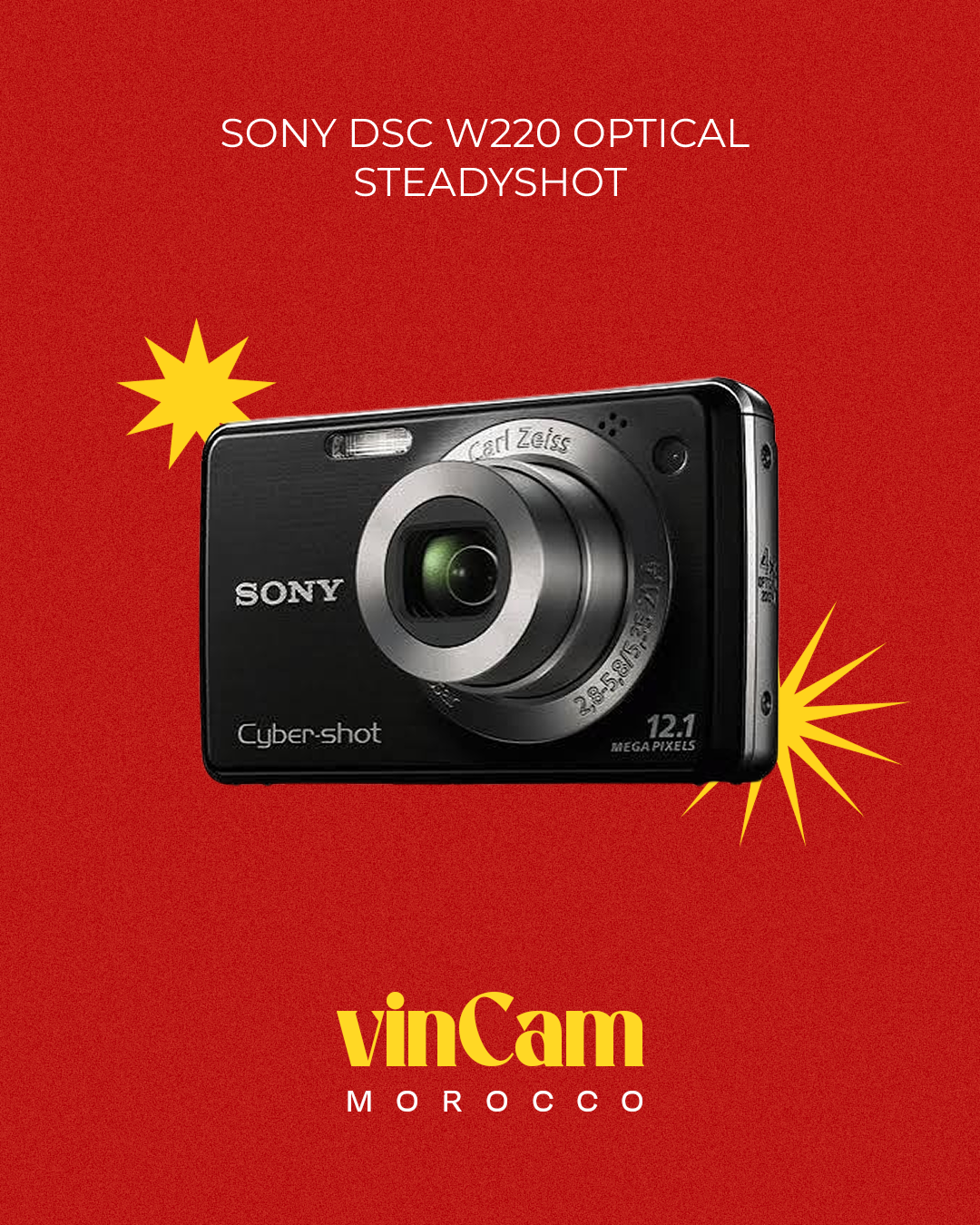 Sony dsc w220 optical steadyshot